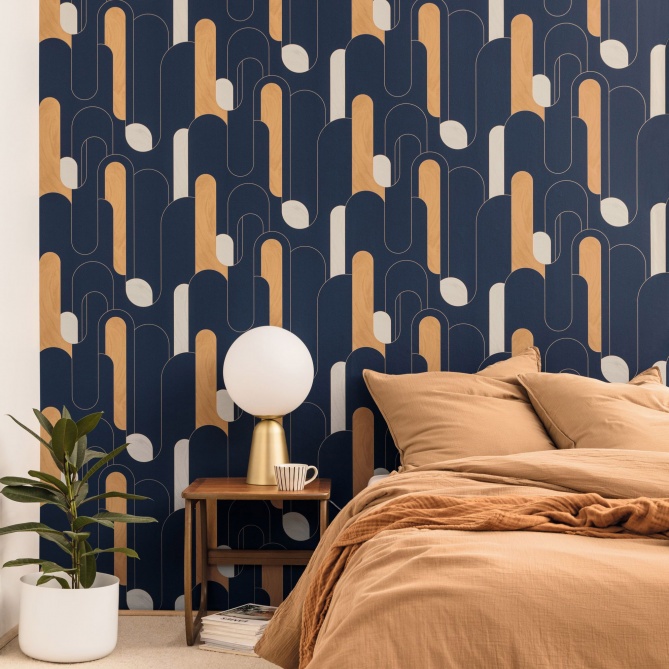 Papel Pintado Curvas - NOHO 04 | MURAKE - 110524