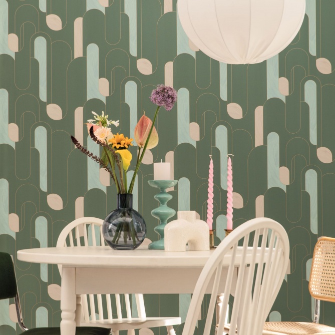 Papel Pintado Curvas - NOHO 05 | MURAKE - 110525