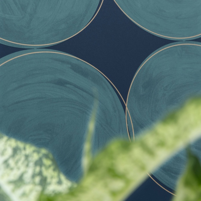 Papel Pintado Círculos dibujados - KENDAL 03 | MURAKE - 110533