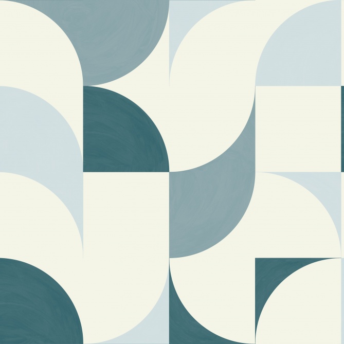 Papel Pintado Semicírculos - LAKES 04 | MURAKE - 110544