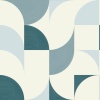 Papel Pintado Semicírculos - LAKES 04 | MURAKE - 110544