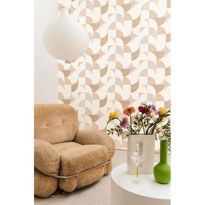 Papel Pintado Semicírculos - LAKES 01 | MURAKE - 110541