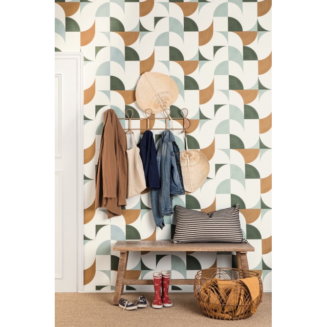 Papel Pintado Semicírculos - LAKES 05 | MURAKE - 110545