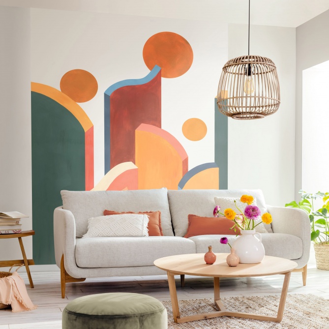 Mural Abstracto - RODEO  | MURAKE - 110570