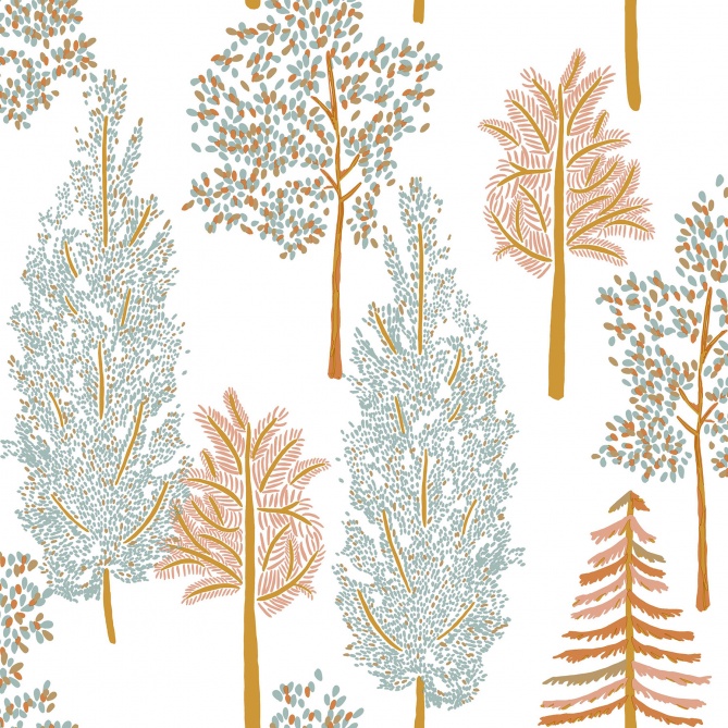 Papel Pintado Bosque de árboles - NAHELE 02 | MURAKE - 512089