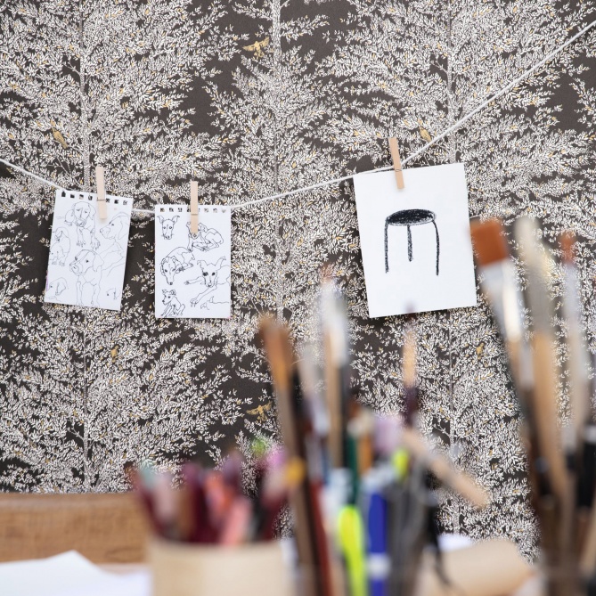 Papel Pintado Árboles - BLOMENKA 03 | MURAKE - 512097