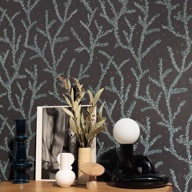 Papel Pintado Planta gráfica - RASSA 05 | MURAKE - 512087