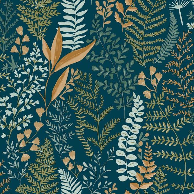 Papel Pintado Plantas - DAJI 05 | MURAKE - 512075