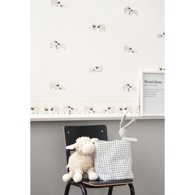 Papel Pintado Ovejas - TUMAKI  | MURAKE - 57924