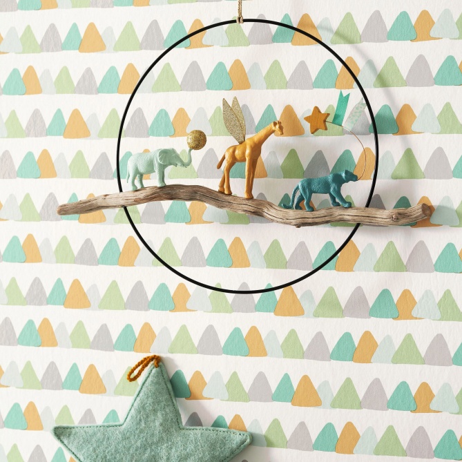 Papel Pintado Triángulos  - THARO 02 | MURAKE - 57923