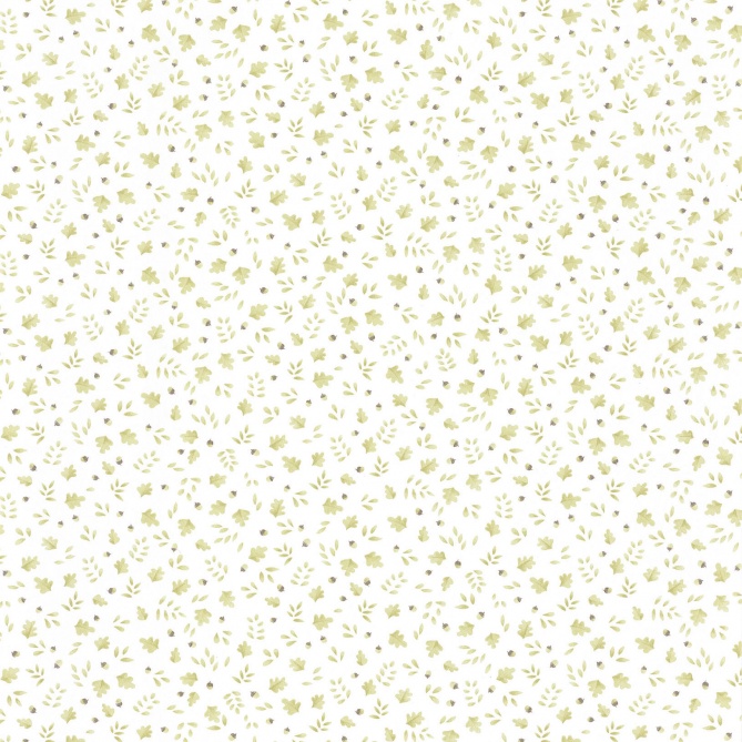Papel Pintado Hojas y bellotas pequeñas - AKALA 02 | MURAKE - 57931
