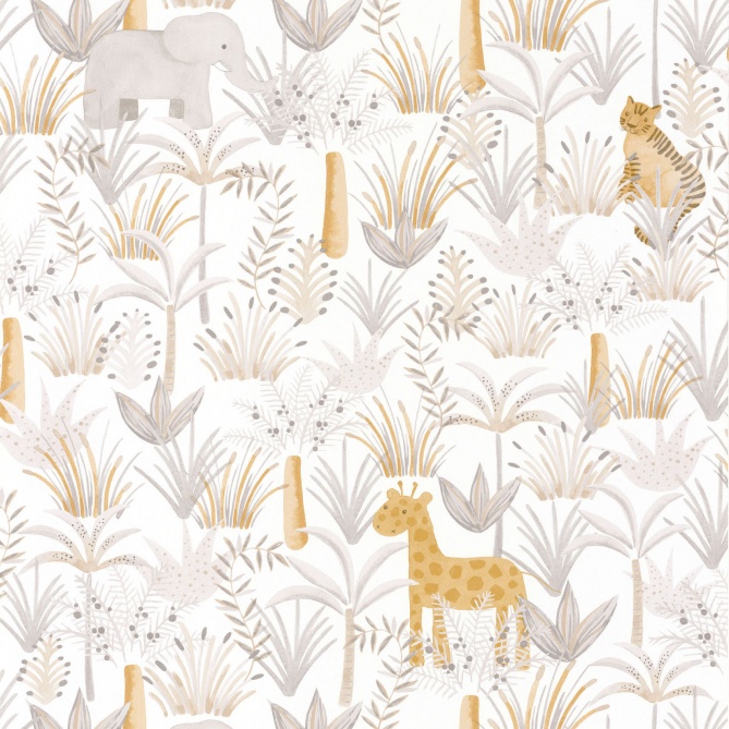 Papel Pintado Animales jungla - DABBA 01 | MURAKE - 57932