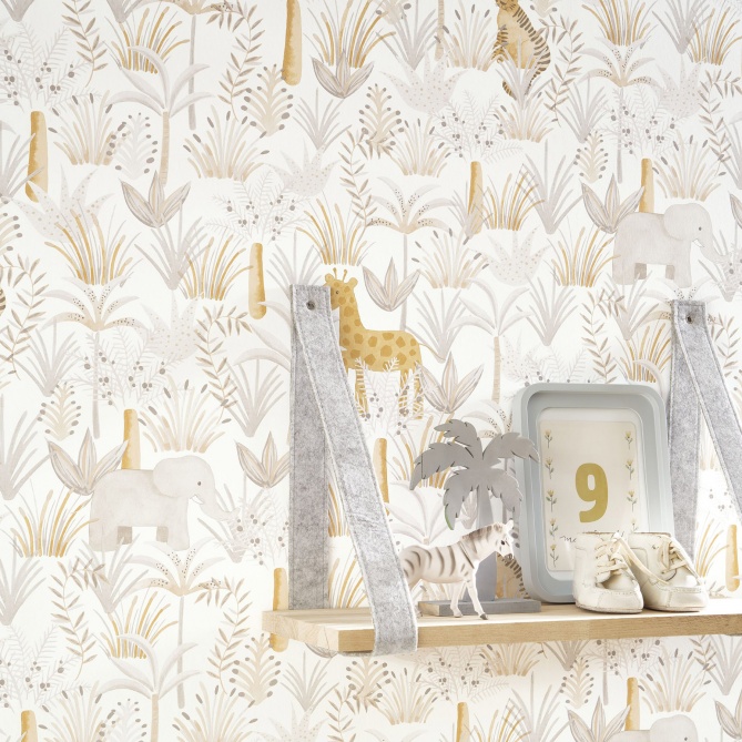 Papel Pintado Animales jungla - DABBA 01 | MURAKE - 57932