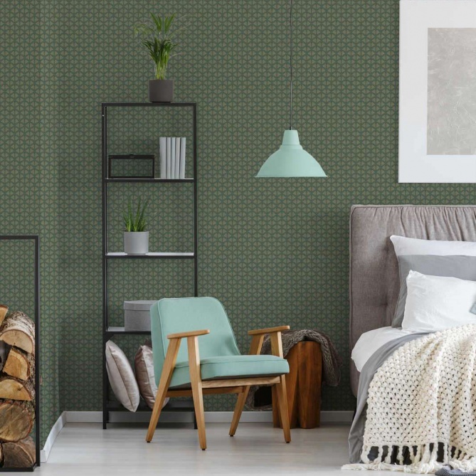 Papel Pintado Abanicos - BADME 05 | MURAKE - 156215