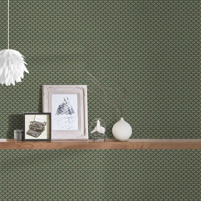 Papel Pintado Abanicos pequeños - BONGA 05 | MURAKE - 156225