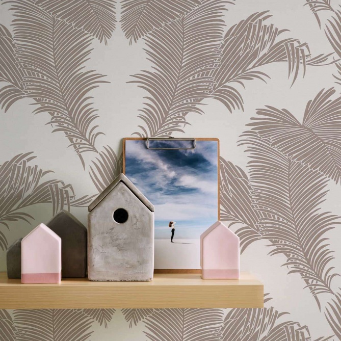 Papel Pintado Hoja de palmera - GAMBELA 02 | MURAKE - 156232