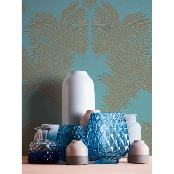 Papel Pintado Hoja de palmera - GAMBELA 04 | MURAKE - 156234