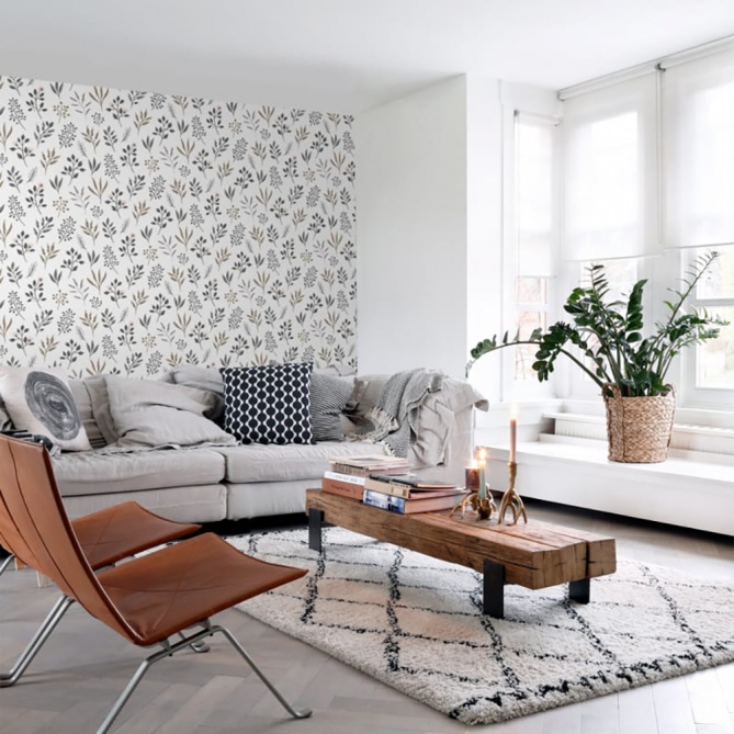 Papel Pintado Floral - LAGEN 02 | MURAKE - 93132