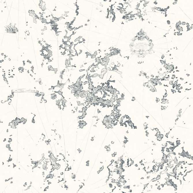 Papel Pintado Mapa antiguo - MAPOJ 02 | MURAKE - 204812