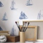 Papel Pintado Veleros acuarela - SUDAH 01 | MURAKE - 204806