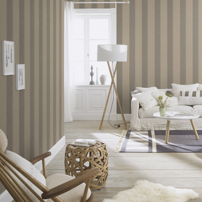 Papel Pintado Rayas Vintage - VOLOS 04 | MURAKE - 423368