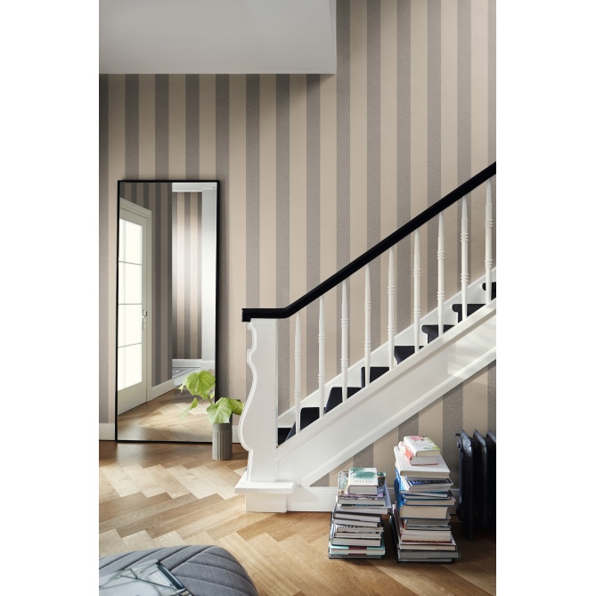 Papel Pintado Rayas Vintage - VOLOS 04 | MURAKE - 423368