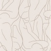 Papel Pintado Silueta cuerpos - KORPS 02 | MURAKE - 204902