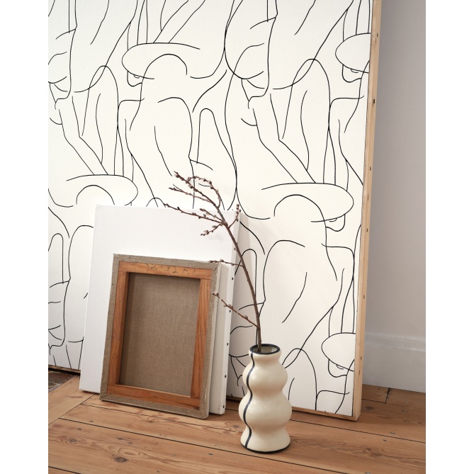 Papel Pintado Silueta cuerpos - KORPS 01 | MURAKE - 204901