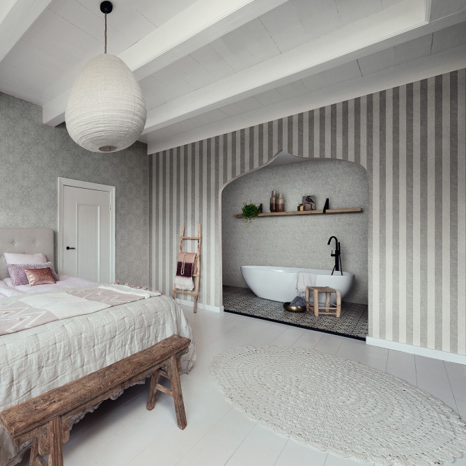 Papel Pintado Rayas - KANNUR 02 | MURAKE - 988452