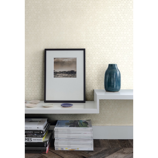 Papel Pintado Cadena de cubos - JAKAR 01 | MURAKE - 988371