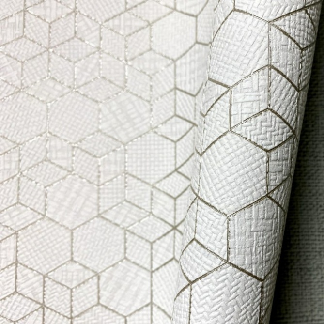 Papel Pintado Cadena de cubos - JAKAR 01 | MURAKE - 988371