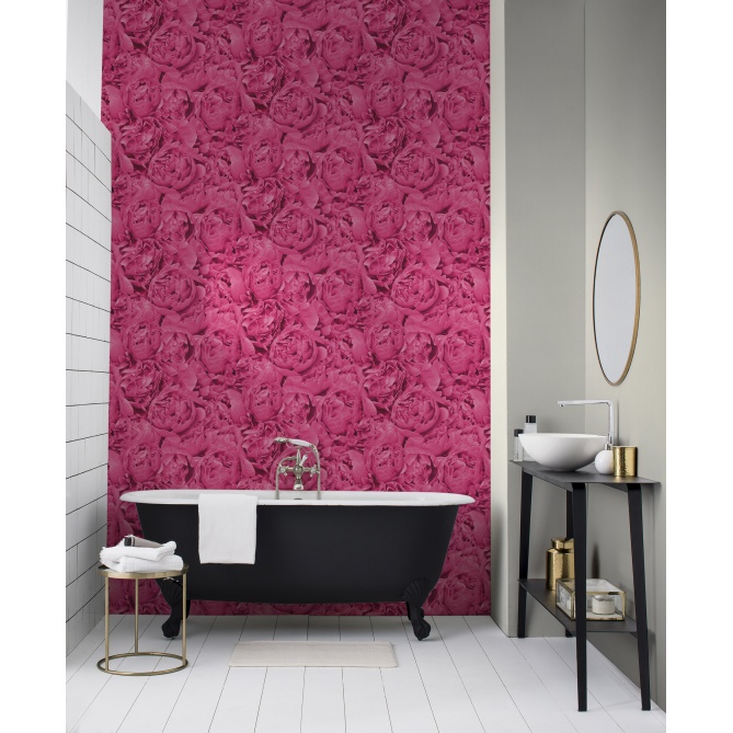 Papel Pintado Flores Grandes - BOROMO 01 | MURAKE - 988476
