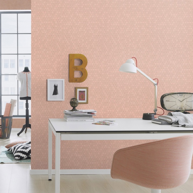 Papel Pintado Cadena de cubos - JAKAR 02 | MURAKE - 988372