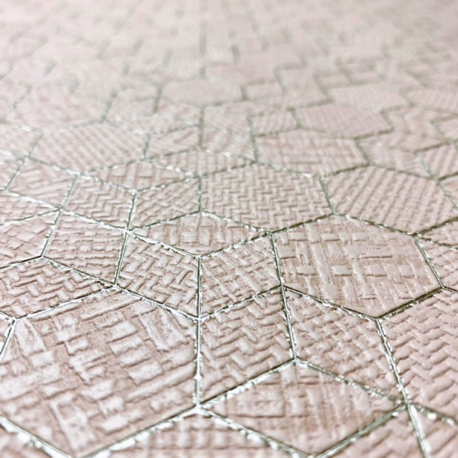 Papel Pintado Cadena de cubos - JAKAR 02 | MURAKE - 988372