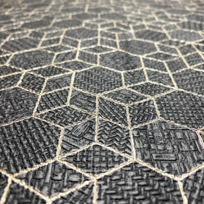 Papel Pintado Cadena de cubos - JAKAR 05 | MURAKE - 988375