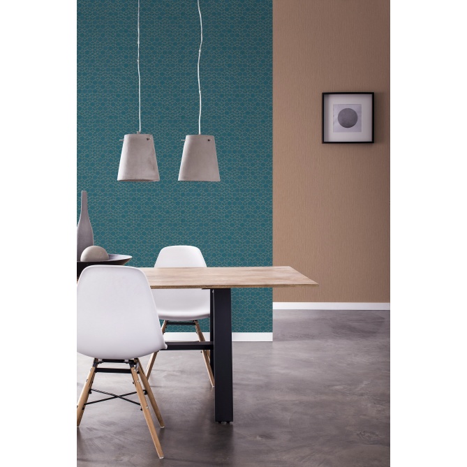 Papel Pintado Cadena de cubos - JAKAR 04 | MURAKE - 988374