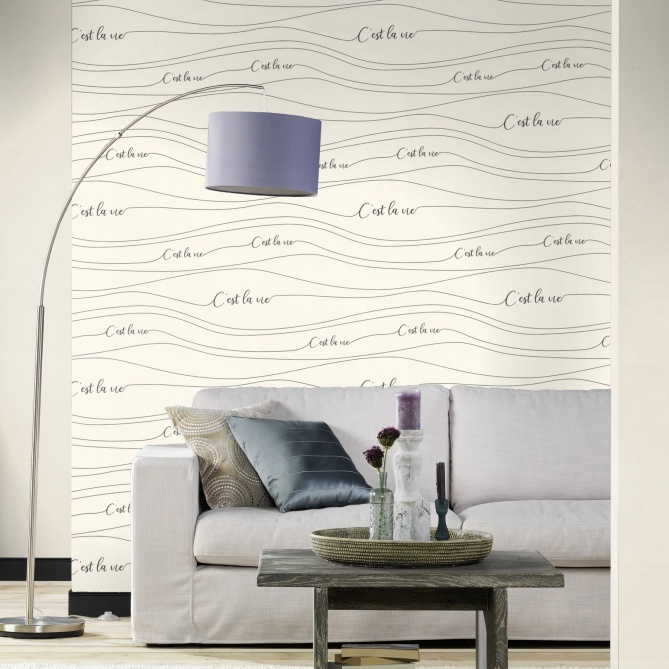Papel Pintado Letras - LAVIE 01 | MURAKE - 988504