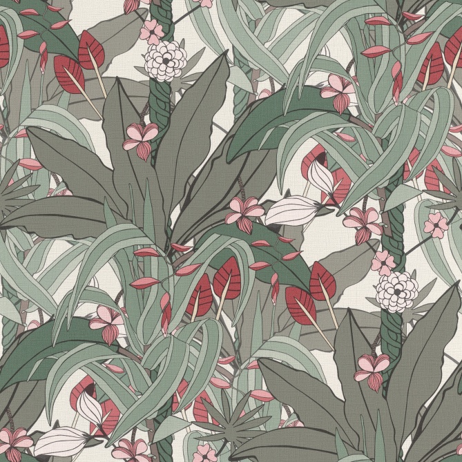 Papel Pintado Jungla Botánica - MADIKI 01 | MURAKE - 988301