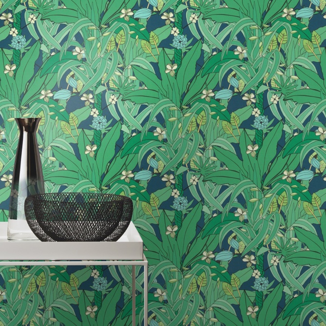 Papel Pintado Jungla Botánica - MADIKI 02 | MURAKE - 988302