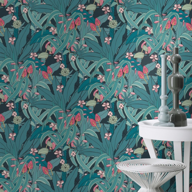 Papel Pintado Jungla Botánica - MADIKI 03 | MURAKE - 988303