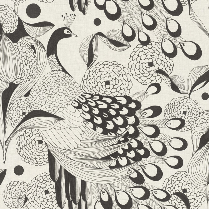 Papel Pintado Pavo Real - PAVIA 02 | MURAKE - 988307