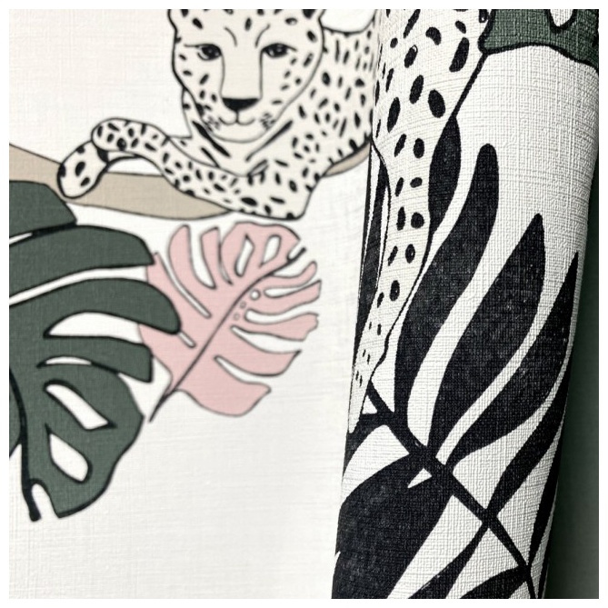 Papel Pintado Leopardos y hojas - CATIRI 01 | MURAKE - 988343