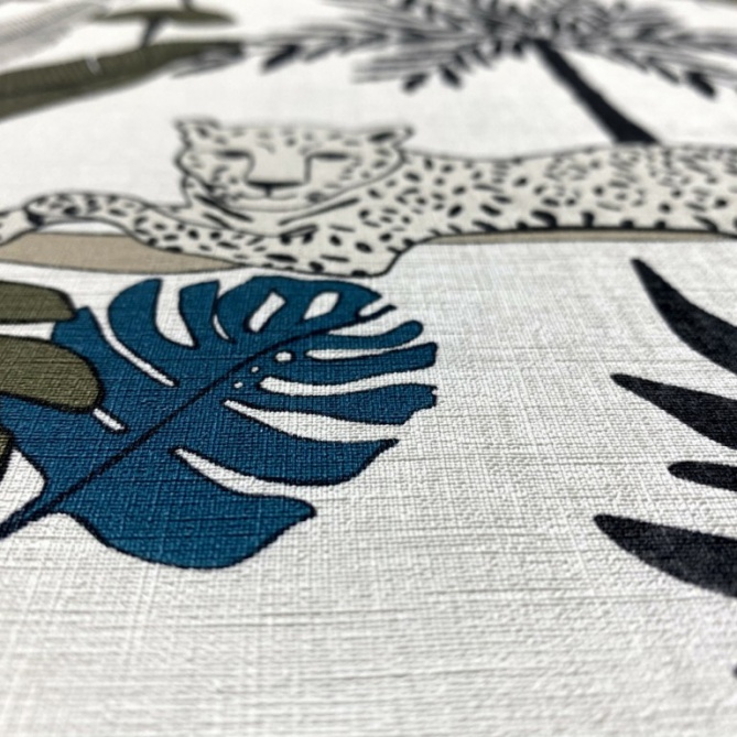 Papel Pintado Leopardos y hojas - CATIRI 02 | MURAKE - 988344