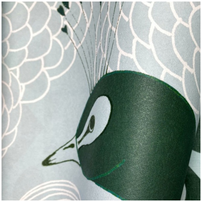 Mural Pavo real - BACOLET 02 | MURAKE - 88302