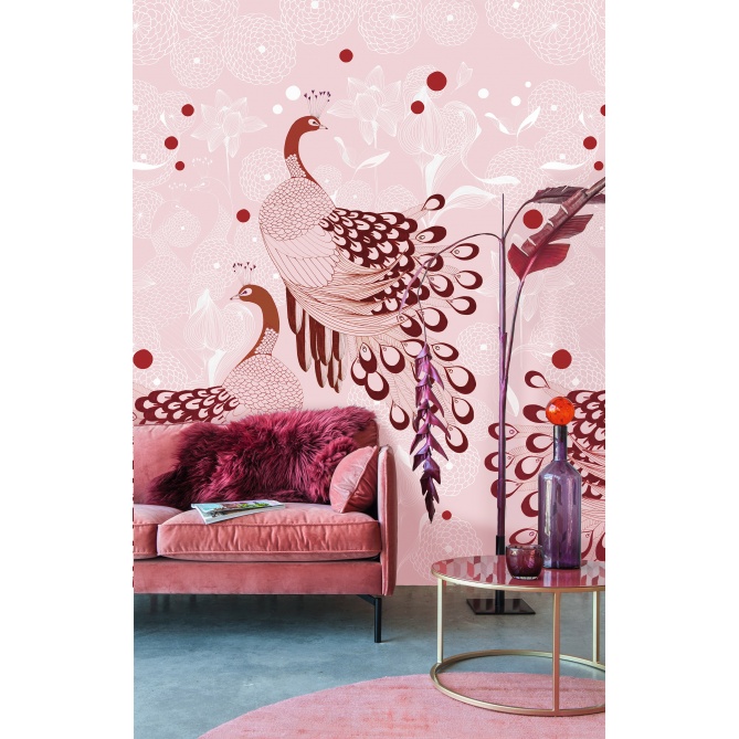 Mural Pavo real - BACOLET 01 | MURAKE - 88301