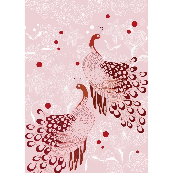 Mural Pavo real - BACOLET 01 | MURAKE - 88301