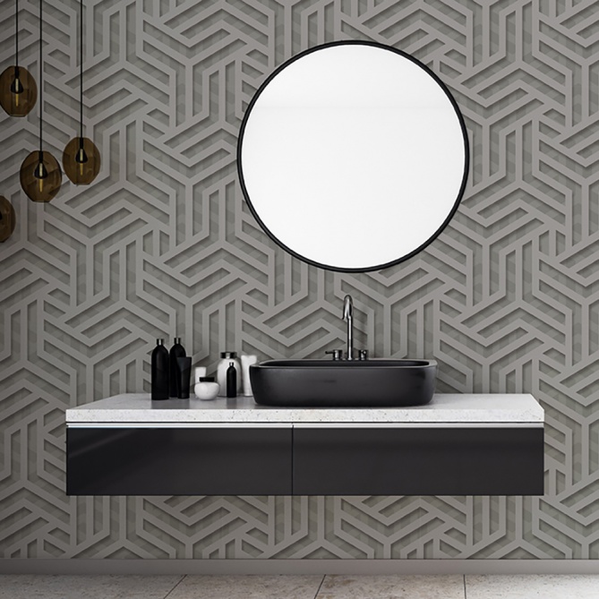 Papel Pintado Geométrico - GEDIZ 03 | MURAKE - 87203