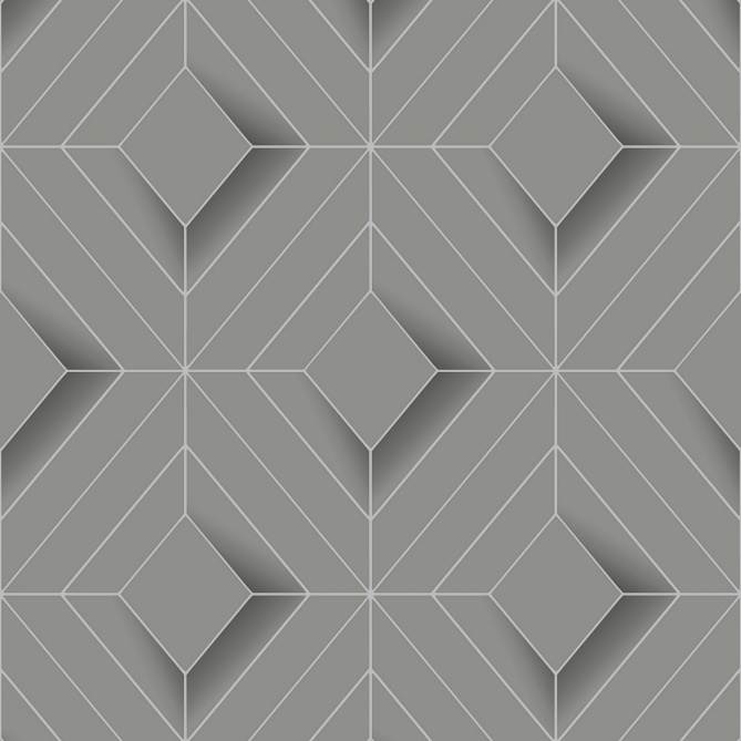 Papel Pintado Rombos 3D - TONLE 02 | MURAKE - 87239