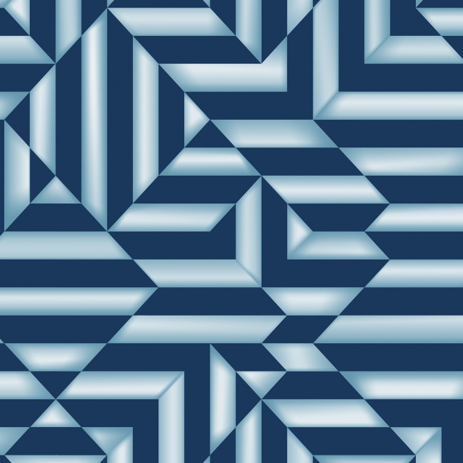 Papel Pintado Geométrico - YARKON 01 | MURAKE - 87245