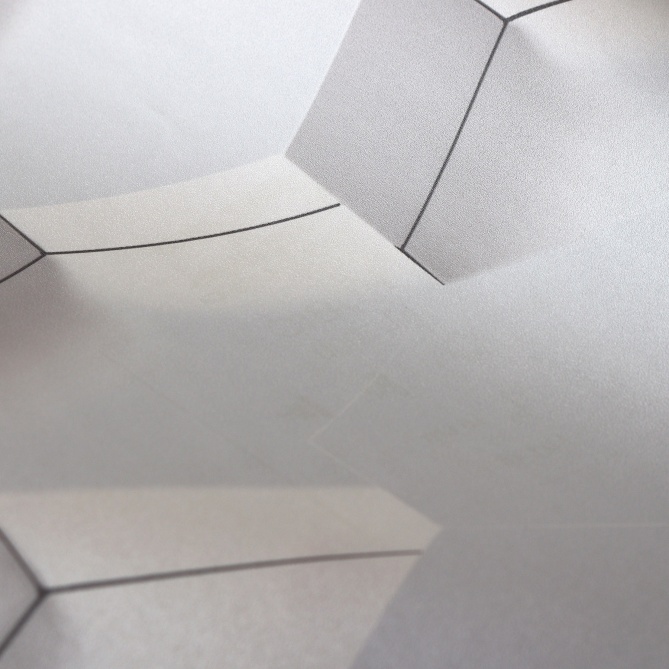 Papel Pintado Hexágonos 3D - VANDOR 01 | MURAKE - 87263